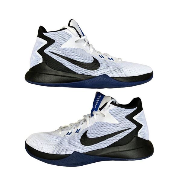 Rare 2017 nike zoom evidence 'White varsity royal' size 8 - Picture 8 of 16